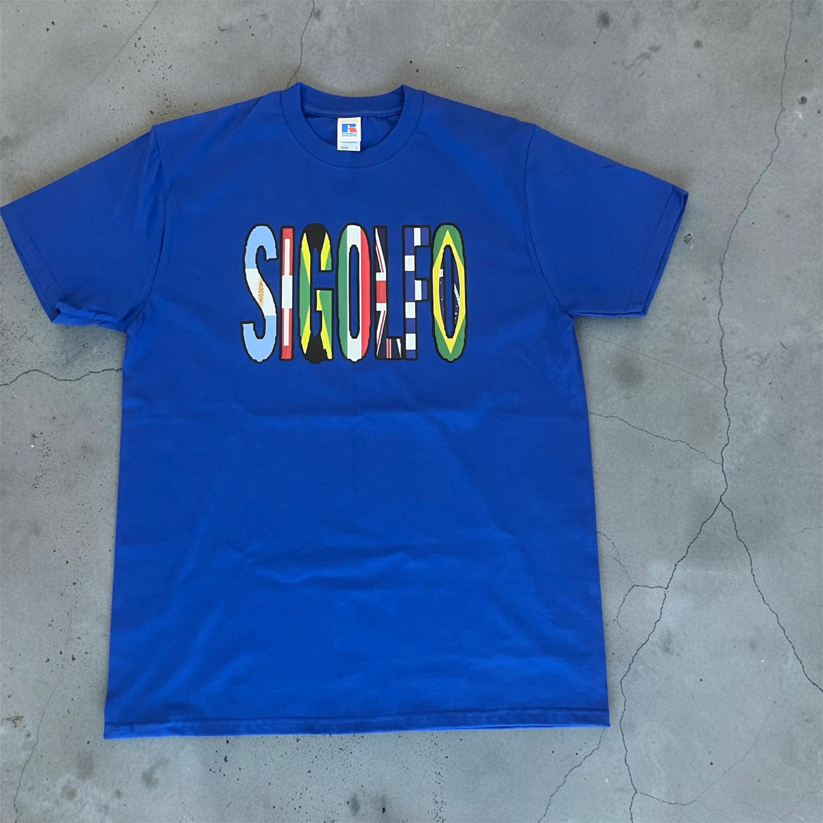 SIGOLFO Classic T-shirt Blau